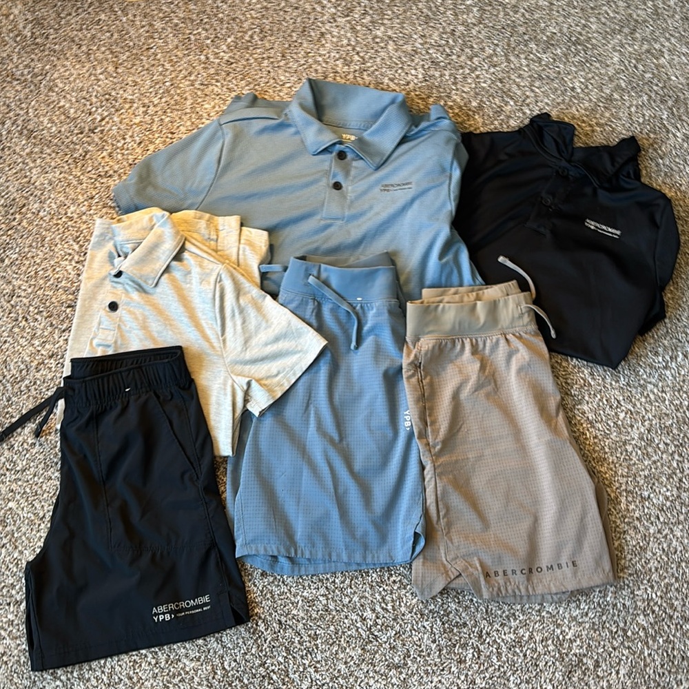Abercrombie Boys 13/14 6 piece lot of clothing.
